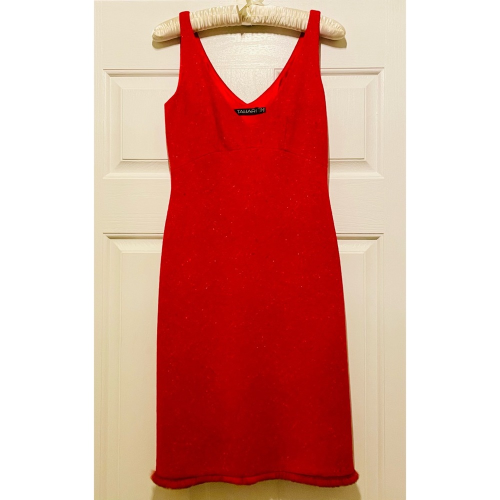 TAHARI- Little Red Dress